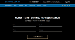 Desktop Screenshot of deldarlegal.com